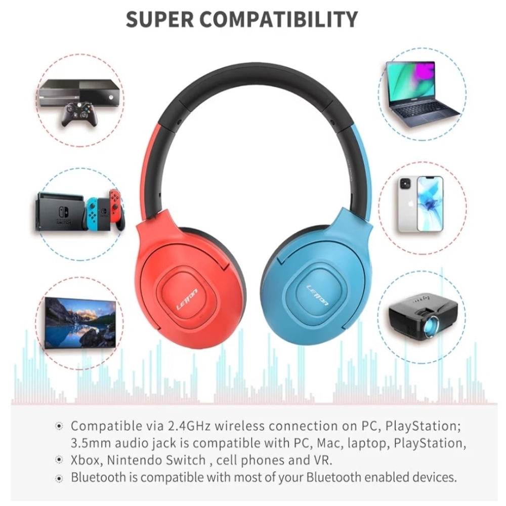 Letton Soulmate Mini L15 Wireless Gaming Headset - Picture 6 of 11